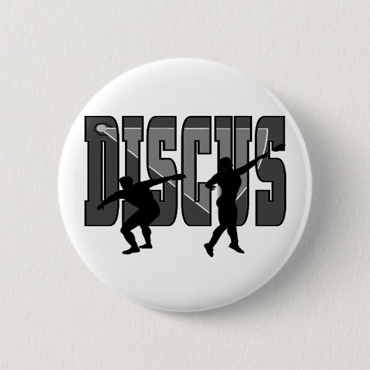 Diskus T - Shirt und Geschenke. Button (Vorderseite)