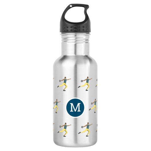 Diskusauskragen Edelstahlflasche (Vorderseite)