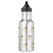 Diskusauskragen Edelstahlflasche (Rechts)