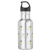 Diskusauskragen Edelstahlflasche (Rückseite)