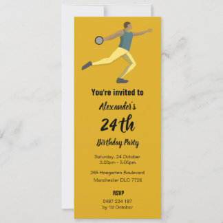 Diskusauskragen Einladung