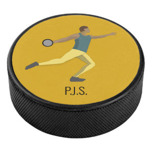 Diskusauskragen Eishockey Puck