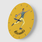 Diskusauskragen Große Wanduhr (Winkel)