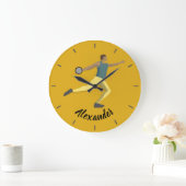 Diskusauskragen Große Wanduhr (Zuhause)