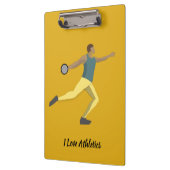 Diskusauskragen Klemmbrett (Links)