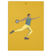 Diskusauskragen Klemmbrett (Rückseite)