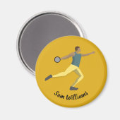 Diskusauskragen Magnet (Vorderseite/Rückseite)