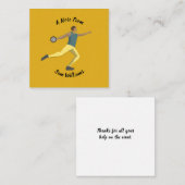 Diskusauskragen Mitteilungskarte (Vorne/Hinten)