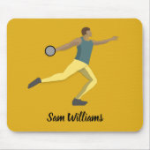 Diskusauskragen Mousepad (Vorne)