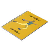 Diskusauskragen Notizblock (Linke Seite)