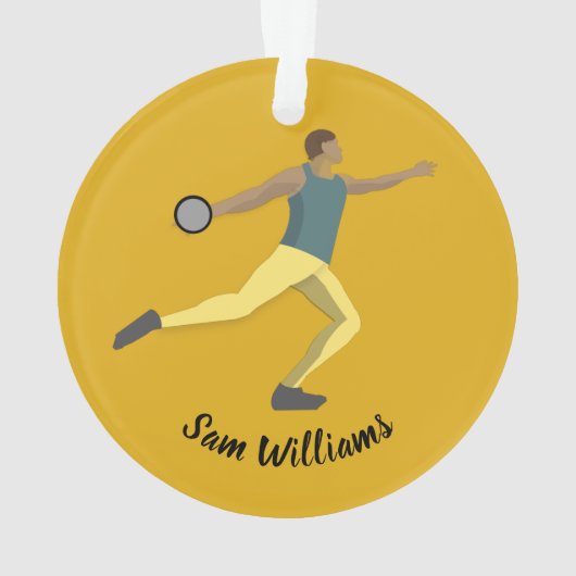 Diskusauskragen Ornament (Rückseite)