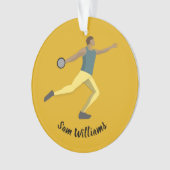 Diskusauskragen Ornament (Vorderseite)