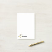 Diskusauskragen Post-it Klebezettel (Auf Schreibtisch)