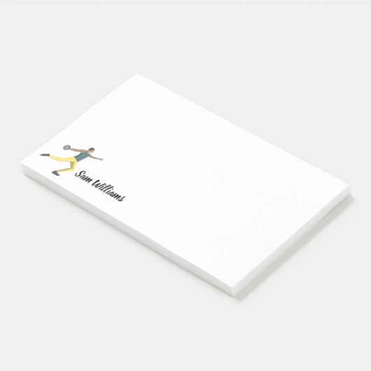 Diskusauskragen Post-it Klebezettel (angewinkelt)