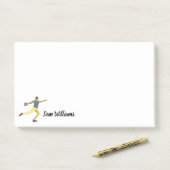 Diskusauskragen Post-it Klebezettel (Auf Schreibtisch)