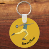 Diskusauskragen Schlüsselanhänger (Vorderseite)