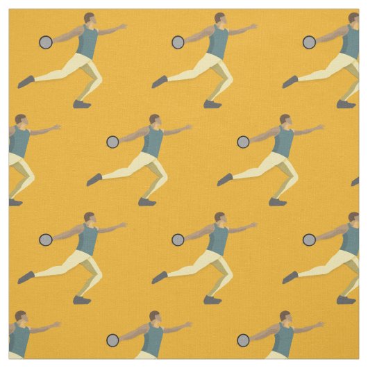 Diskusauskragen Stoff (Muster)