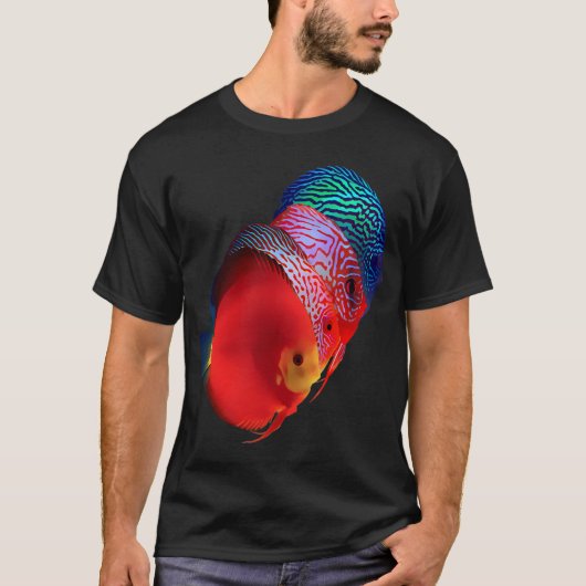 Diskusfisch-Shirt T-Shirt (Vorderseite)