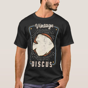 Diskusfisch Vintage Retro Klassiker Tierliebe 1 T-Shirt