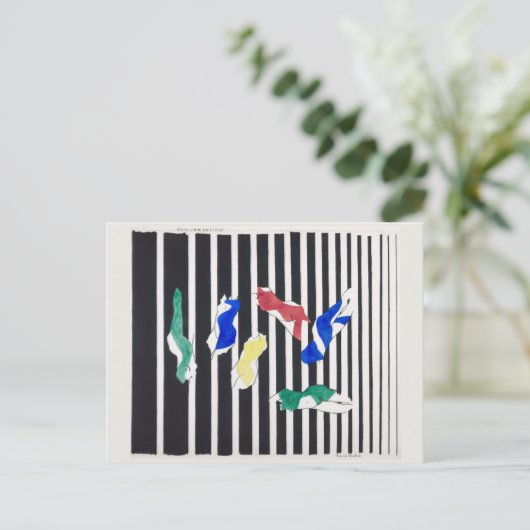 Diskussion | Francis Picabia | Postkarte (Stehend Vorderseite)