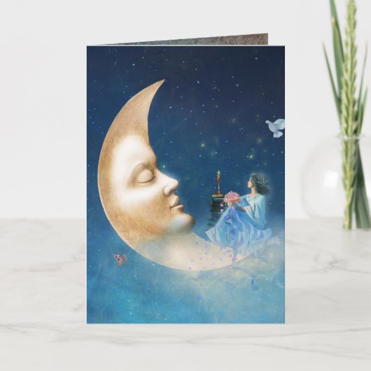 Diskussion mit der Moon Card Karte (Vorderseite)