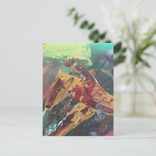 Diskussion Postkarte (Stehend Vorderseite)