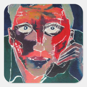 Diskussion Quadratischer Aufkleber