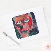 Diskussion Quadratischer Aufkleber (Umschlag)