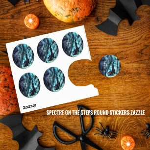 Diskussion über die Schritte Runder Aufkleber