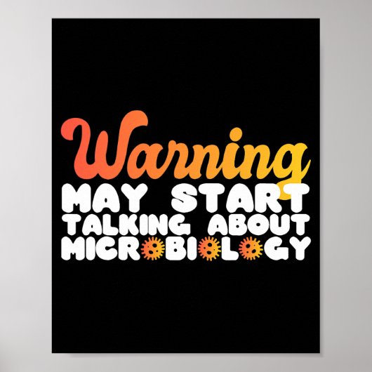 Diskussion über Mikrobiologie und Mikrobiologe 3 Poster (Vorne)