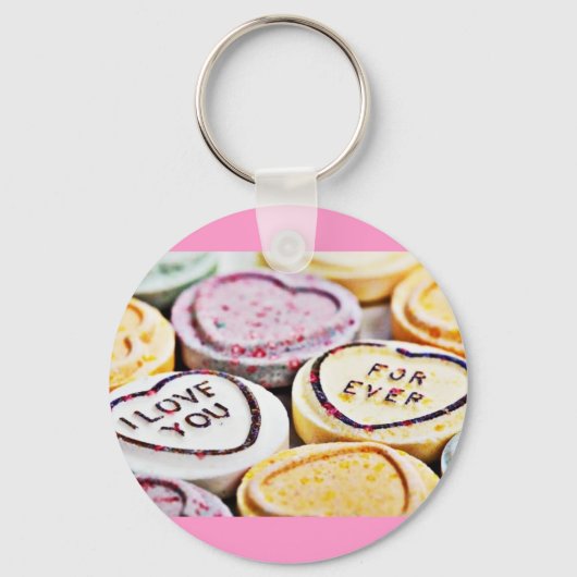 Diskussionsherzen Schlüsselanhänger (Vorderseite)