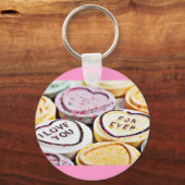 Diskussionsherzen Schlüsselanhänger (Vorderseite)