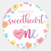 Diskussionsschwerpunkt 1. Geburtstag Runder Aufkleber (Vorderseite)