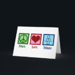 Diskussionsteam für die Liebe des Friedens Feiertagskarte<br><div class="desc">Ein cooles Debattierteam Weihnachtsgeschenk für alle Ihre Reden- und Diskussionsfreunde. Friedensdebatte für Menschen,  die ihre Zeit damit verbringen,  politische Themen und aktuelle Ereignisse zu diskutieren.</div>