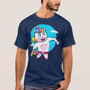 Diskuswerfer-Einhorn 1 T-Shirt