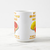 Dislektische Melone-lustige Tasse (Mittel)