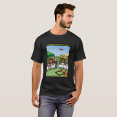 "Dislektischer Bauers-Markt " T-Shirt (Vorne ganz)