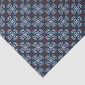 Dismal Mitternacht Prairie Western Gothic Floral Seidenpapier (Ausschnitt)