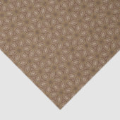 Dismal Mocha Retro Western Textur Seidenpapier (Ausschnitt)