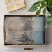 Dismounted the Fourth Troopers, Frederic Remington Seidenpapier (Geschenk)