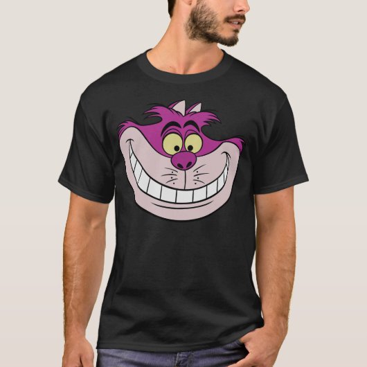 Disney Alice in Wonderland Cheshire Cat Grin T-Shirt (Vorderseite)