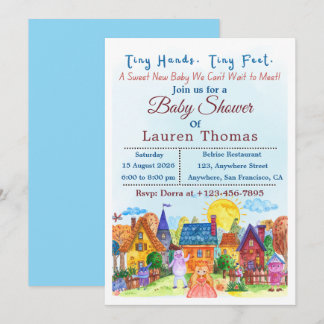 Disney-Baby-Shower-Einladungen Einladung