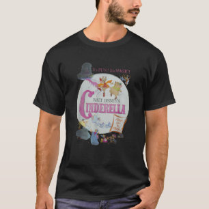 Disney Cinderella Vintage-Klassiker Filmplakat T-Shirt