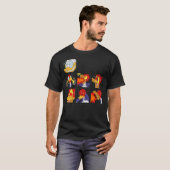 Disney Hot Ones Donald Duck This Is Fine - Help Me T-Shirt (Vorne ganz)