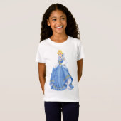 Disney-Kinderella-Prinzessin T-Shirt (Vorne ganz)