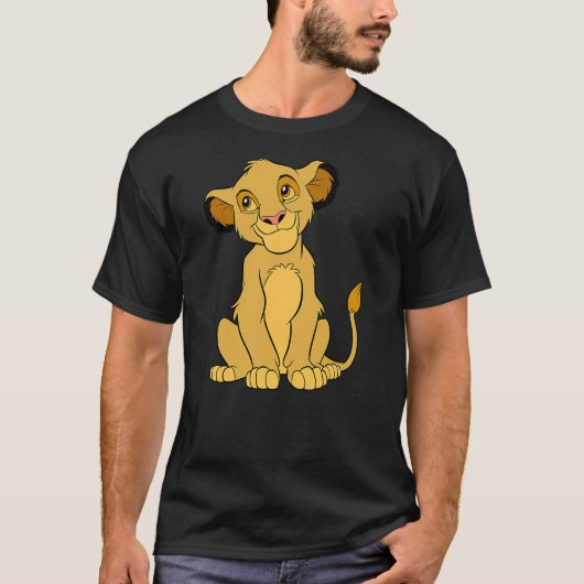Disney Lion King Classic Simba Cosplay T-Shirt (Vorderseite)