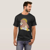 Disney Lion King Simba King Tattoo Yellow Graphic T-Shirt (Vorne ganz)