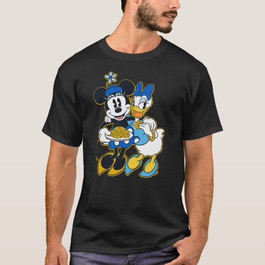 Disney Minnie Mouse & Daisy Duck Happy Hanukkah T-Shirt (Vorderseite)