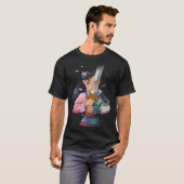 Disney Mulan Anime Half Girl Half Warrior Premium T-Shirt (Vorne ganz)