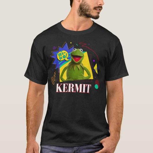 Disney Muppets Kermit the Frog Retro ’90s Muppet M T-Shirt (Vorderseite)